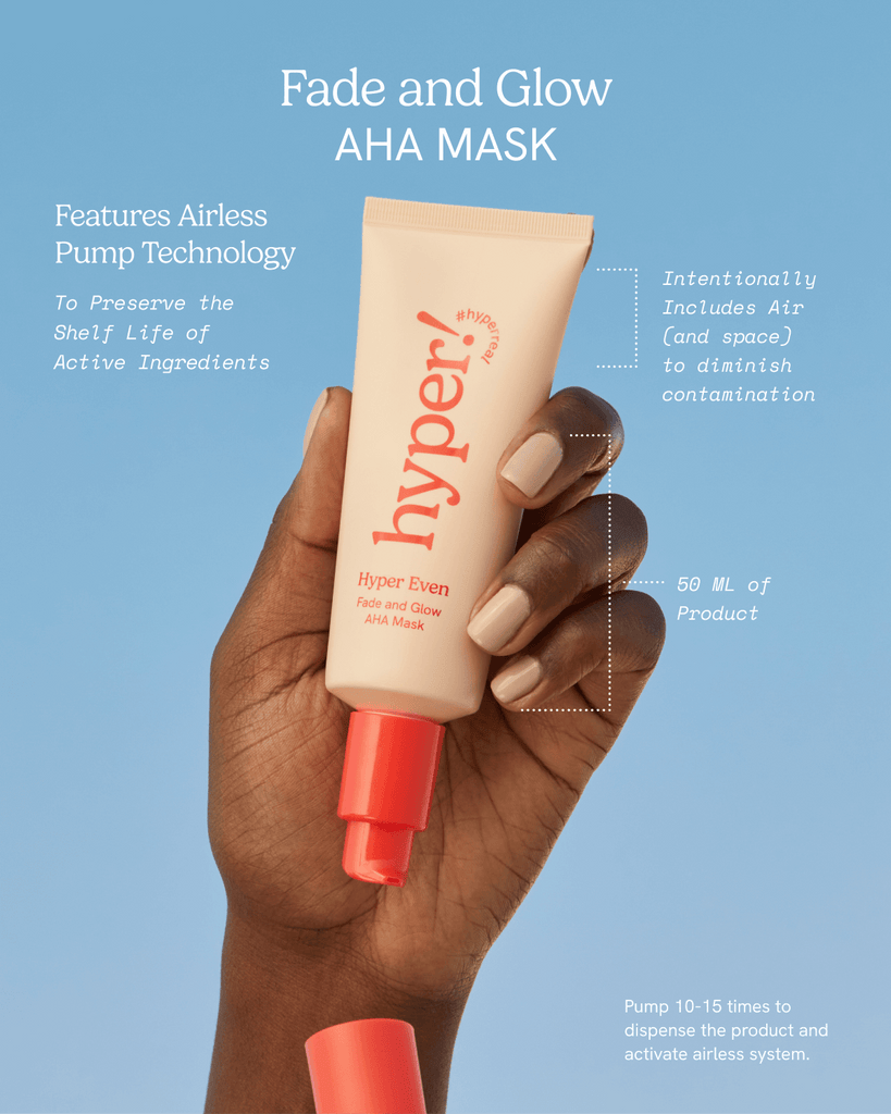 Hyper Even Fade and Glow AHA Mask