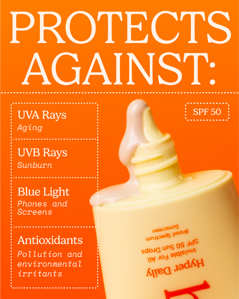 Hyper Daily Invisible for All SPF 50 Sun Drops